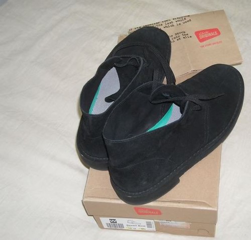 Clarks desert boot nere - 44,5,