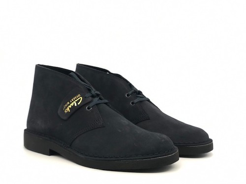 Clarks desert boot blu navy - blu,