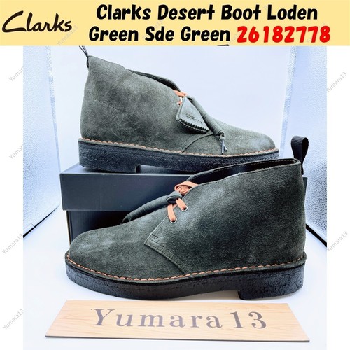 Clarks desert boot loden green - boot,